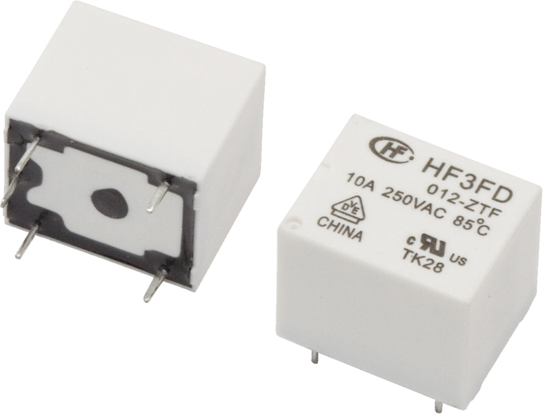 HF3FD/012-HST  Hongfa  Relais  Relay  12VDC  10A  400R  SPST-NO  NEW  #BP 1 pc 